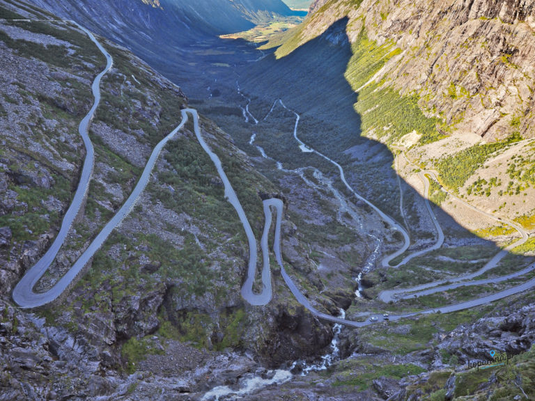 Droga Trolli Droga Orłów Geirangerfjord Trasa Geiranger